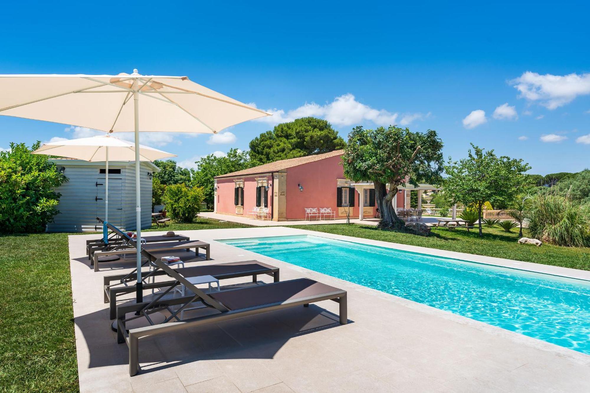 Villa Gira Sole Fontane Bianche Exterior foto